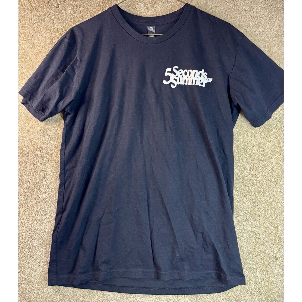 NEW 5SOS 5 Seconds of Summer Take My Mind 2022 Boy Band Concert Tour Large Shirt